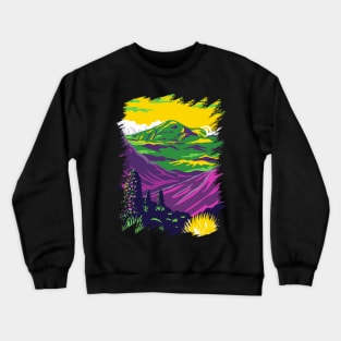 Haleakala Volcano National Park Crewneck Sweatshirt